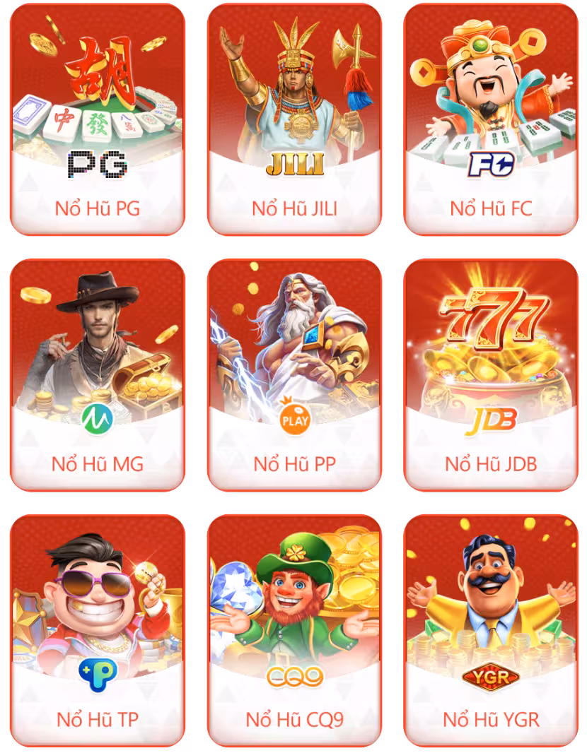 Sảnh game Nổ hũ 89BET4