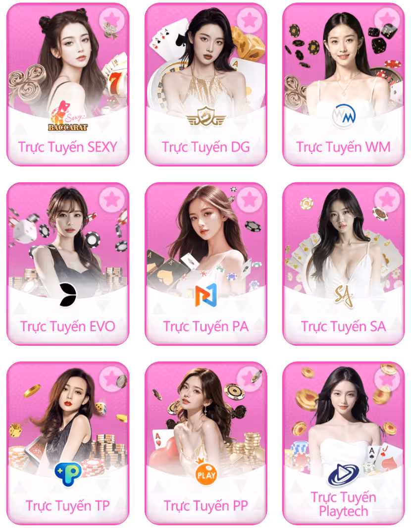 Sảnh game Live Casino 89BET4